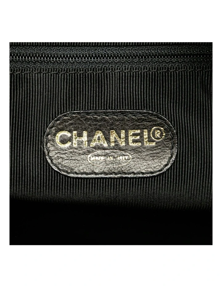 Chanel Classic Caviar Leather Handbag Pre-Loved image 5