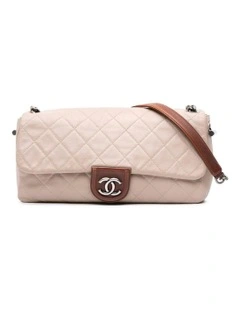 Chanel Quilted Lambskin Crossbody Bag Pre-Loved