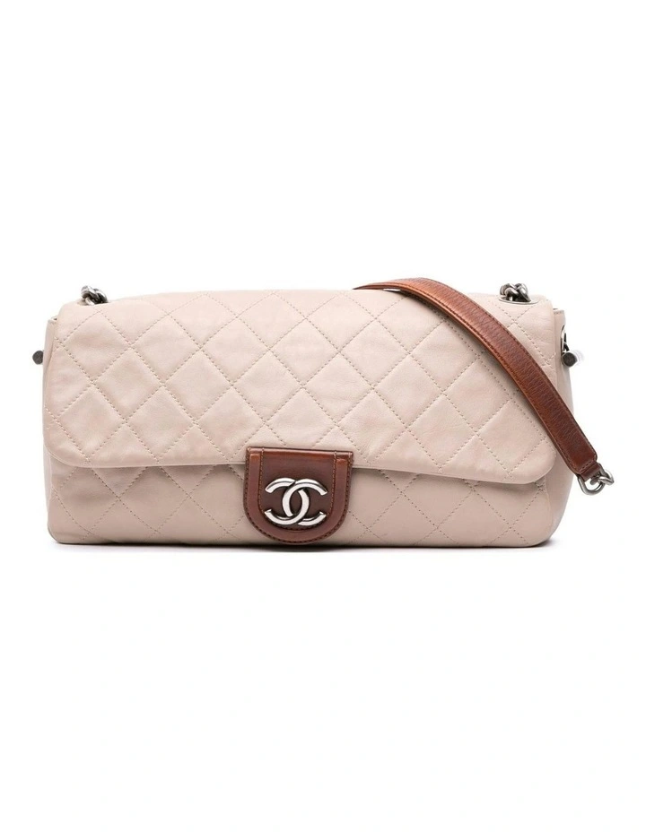 Chanel Quilted Lambskin Crossbody Bag Pre-Loved image 1