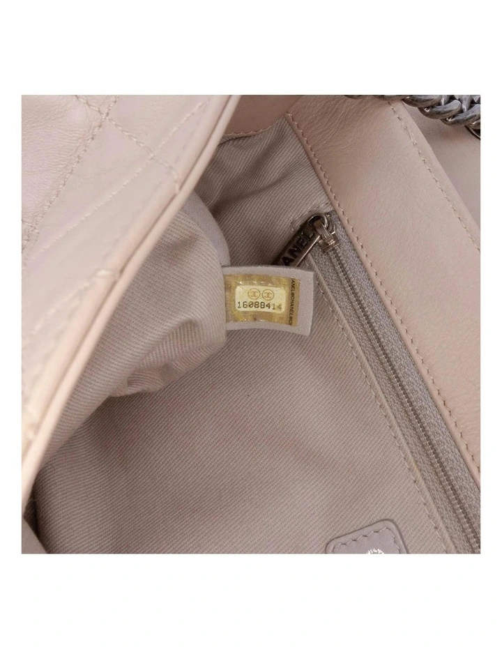 Chanel Quilted Lambskin Crossbody Bag Pre-Loved image 6