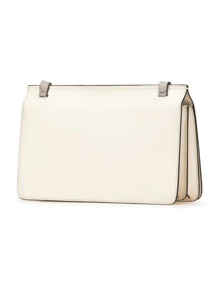 Bamboo Detail Leather Crossbody Pre-Loved image 2