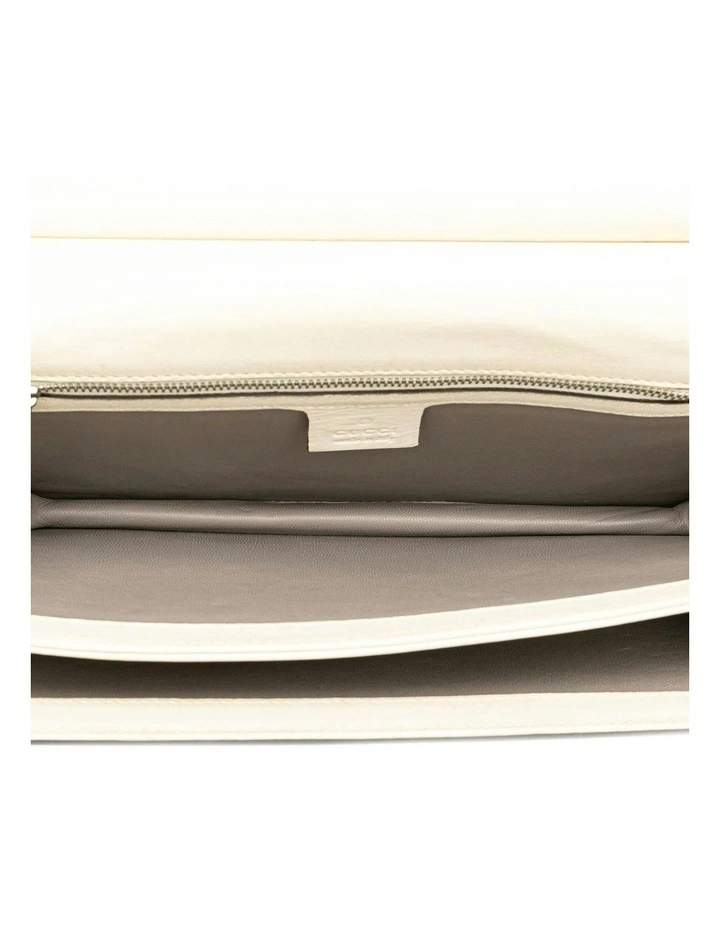 Bamboo Detail Leather Crossbody Pre-Loved image 4