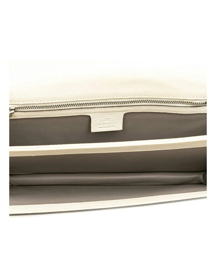 Bamboo Detail Leather Crossbody Pre-Loved image 5