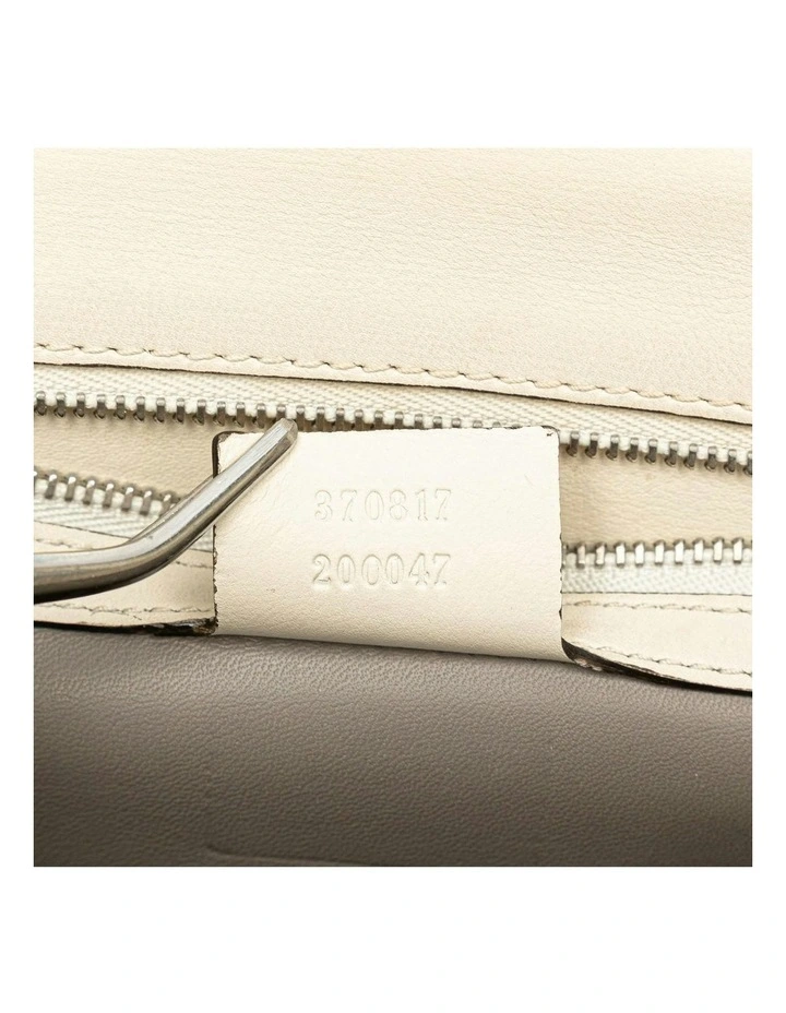 Bamboo Detail Leather Crossbody Pre-Loved image 7