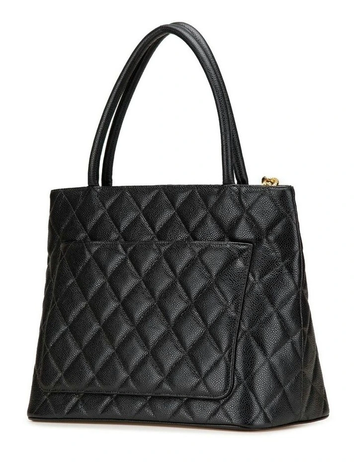 Caviar Leather Quilted Tote Pre-Loved image 2