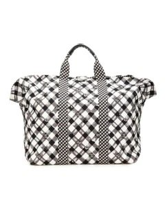 Gingham Check Tote Bag Pre-Loved