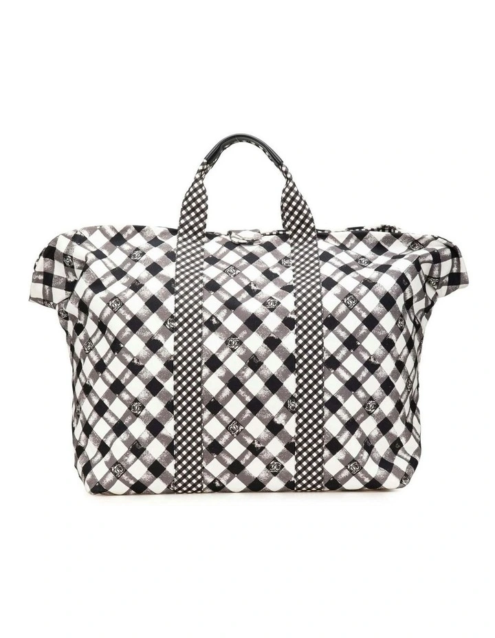 Gingham Check Tote Bag Pre-Loved image 1