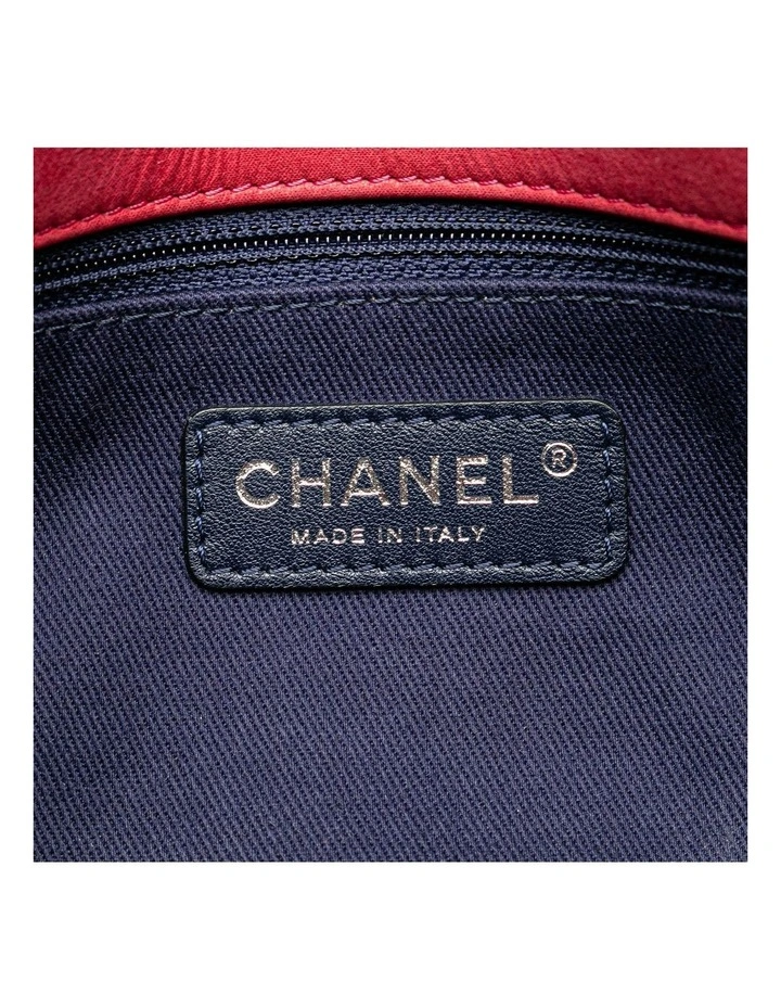 Quilted Leather Bubble Flap Shoulder Bag with Chain Strap Pre-Loved image 5