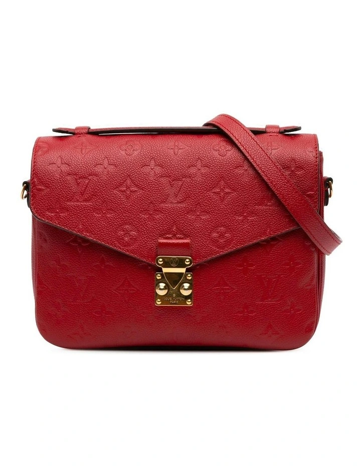 Pallas Crossbody Embossed Leather Pre-Loved image 1