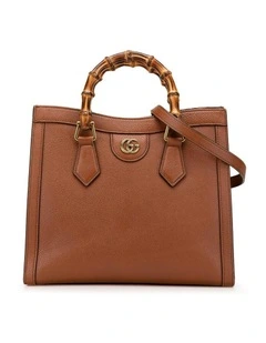 Diana Tote Bag Bamboo Handle Pre-Loved