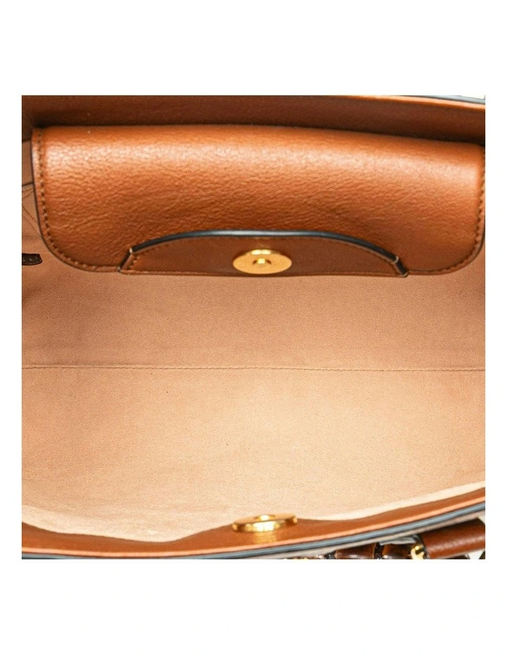 Diana Tote Bag Bamboo Handle Pre-Loved image 4