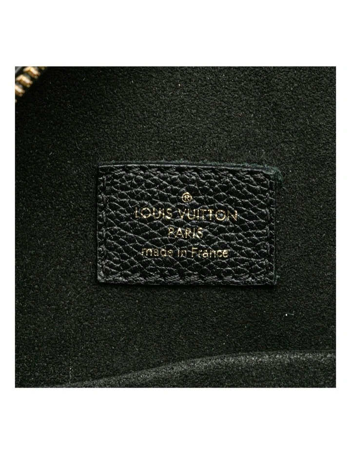 Monogram Empreinte Leather Boite Chapeaux Souple with Adjustable Strap and Zip Closure Pre-Loved image 5