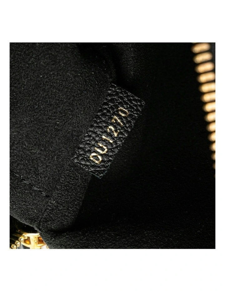Monogram Empreinte Leather Boite Chapeaux Souple with Adjustable Strap and Zip Closure Pre-Loved image 6