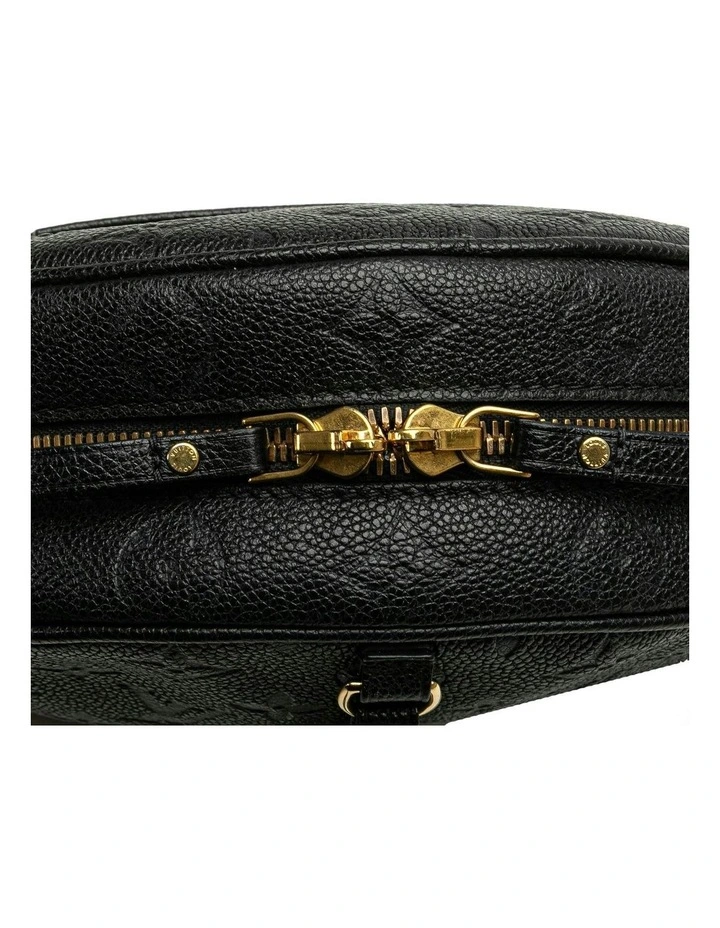 Monogram Empreinte Leather Boite Chapeaux Souple with Adjustable Strap and Zip Closure Pre-Loved image 7