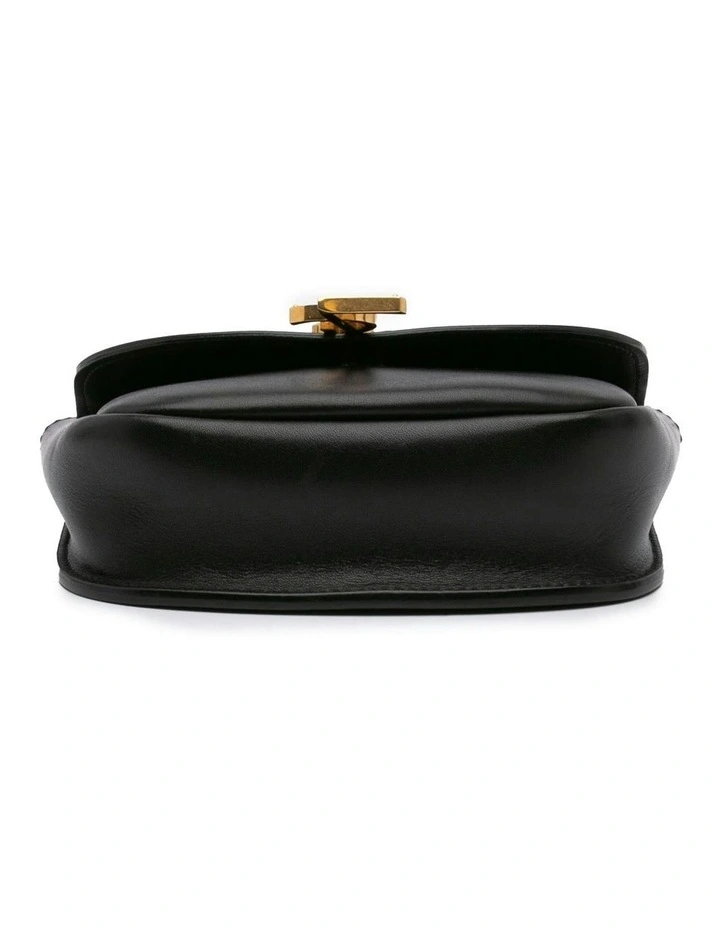 Small Leather Monogram Crossbody Bag Pre-Loved image 3