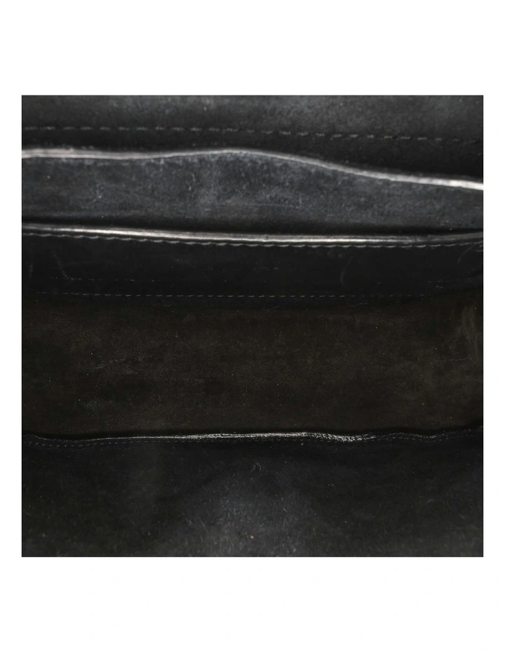 Small Leather Monogram Crossbody Bag Pre-Loved image 4