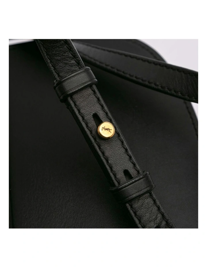 Small Leather Monogram Crossbody Bag Pre-Loved image 7