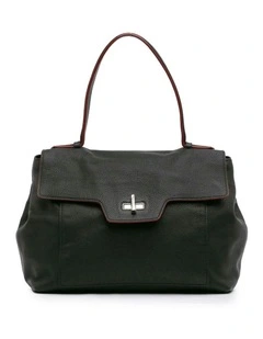 Pebbled Leather Tote Bag Pre-Loved