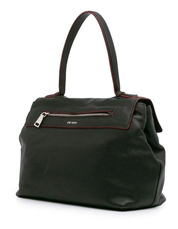 Pebbled Leather Tote Bag Pre-Loved image 2