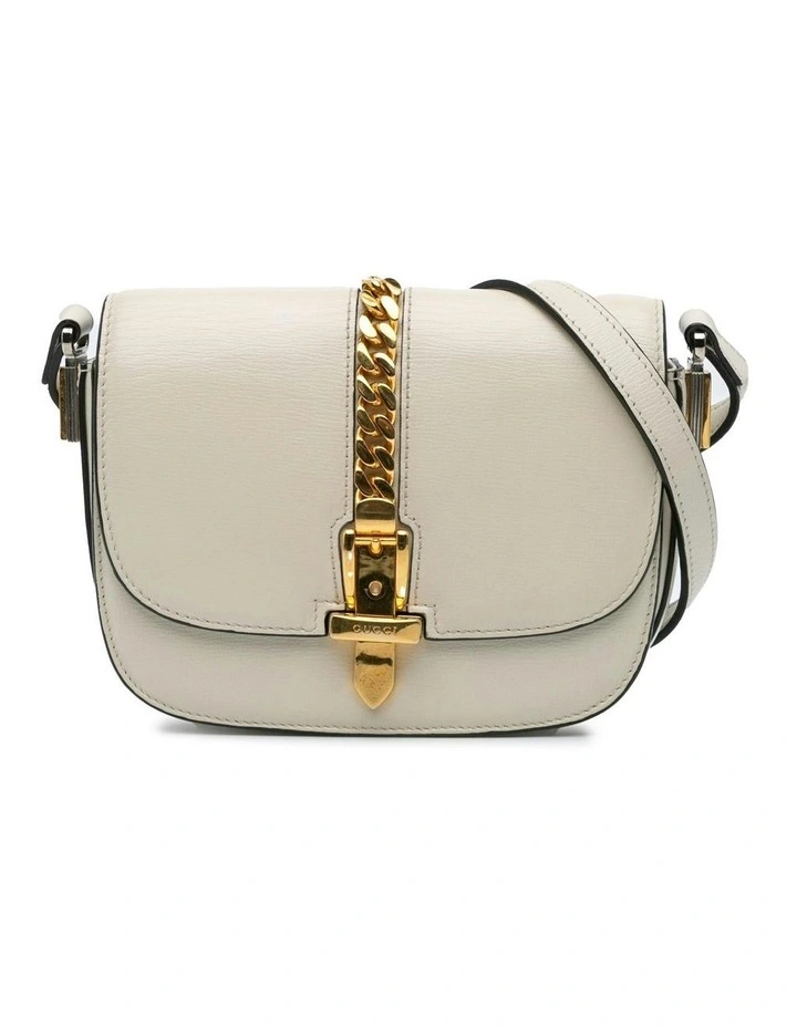 Gucci Chain Detail Leather Crossbody Pre-Loved image 1