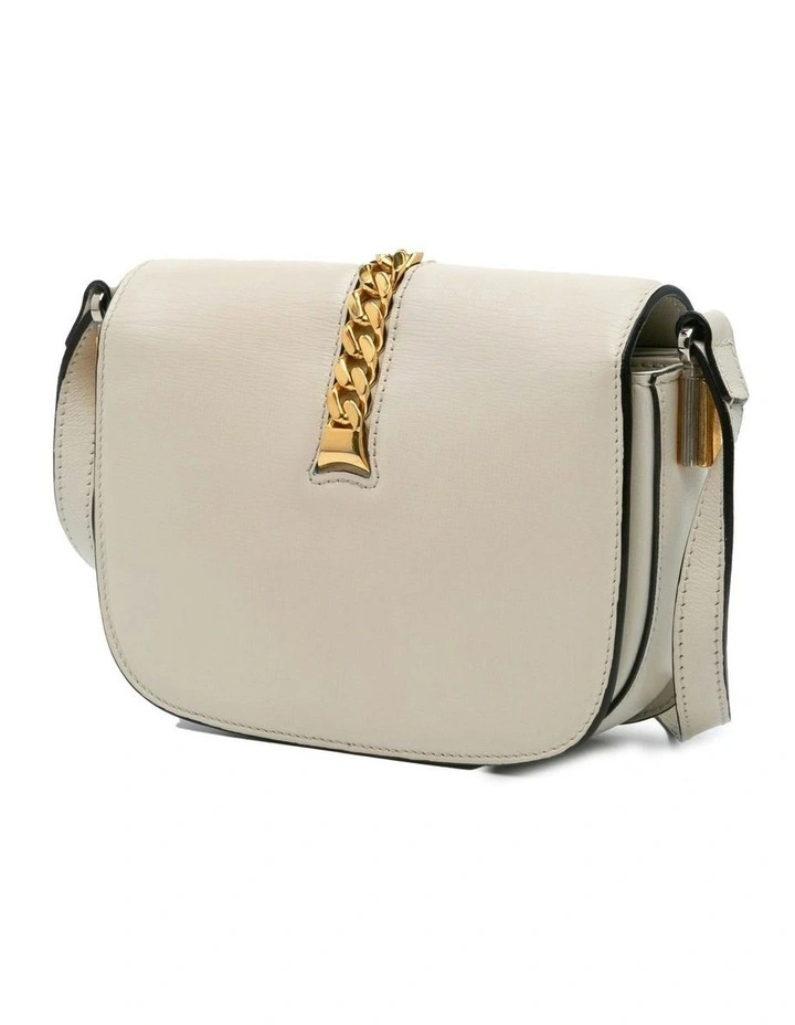 Gucci Chain Detail Leather Crossbody Pre-Loved image 2