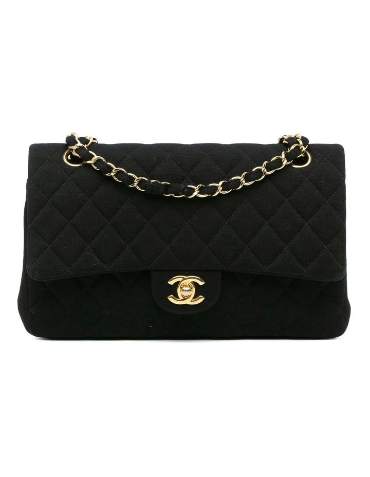 Medium Classic Quilted Double Flap Shoulder Bag Pre-Loved image 1