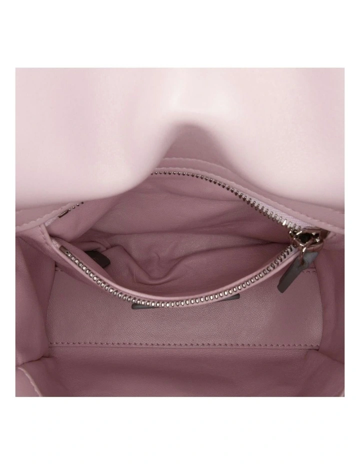 Mini Tricolor Lambskin Cannage Quilted Leather Bag with Detachable Strap Pre-Loved image 5