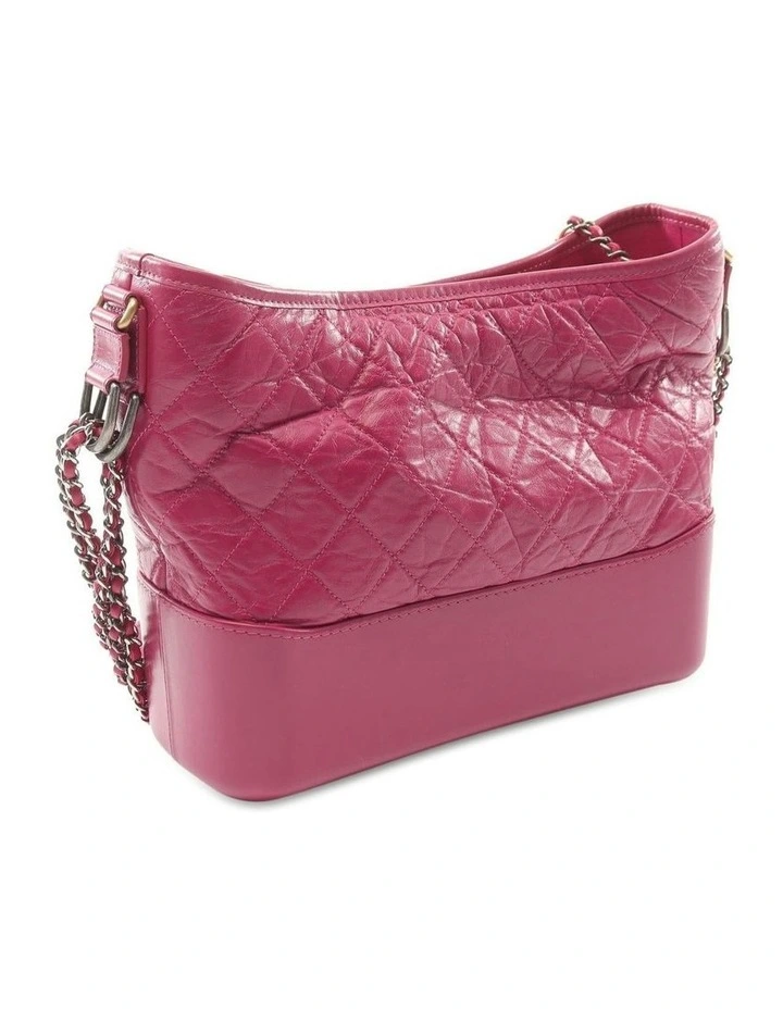 Quilted Leather Hobo Bag Pre-Loved image 2