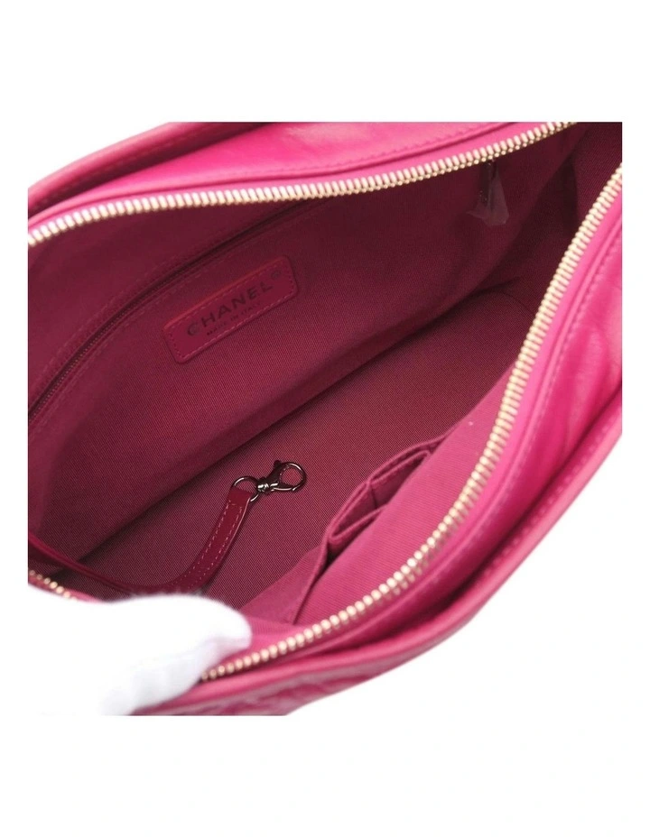 Quilted Leather Hobo Bag Pre-Loved image 3