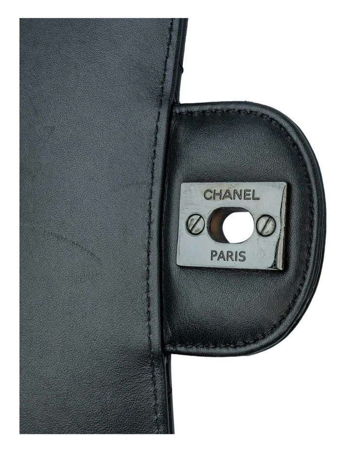 Mini Square Classic Patent Leather Flap Bag with Chain Strap Pre-Loved image 5