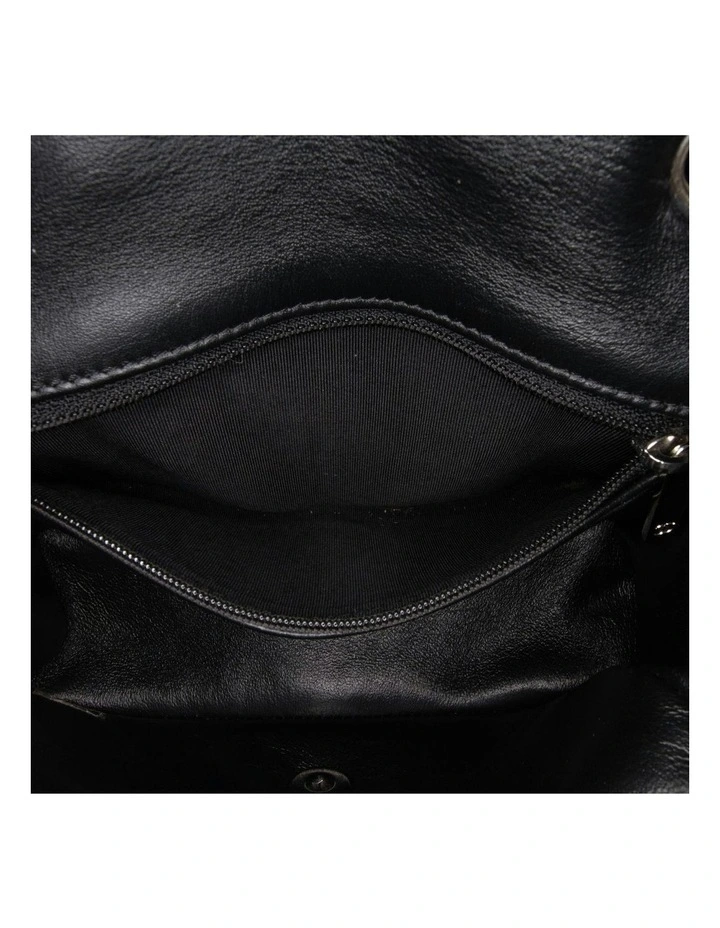 Mini Rectangular Classic Patent Single Flap Bag with Chain Strap Pre-Loved image 5