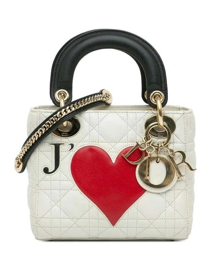 Mini Lambskin Quilted Shoulder Bag with Chain Strap Pre-Loved image 1