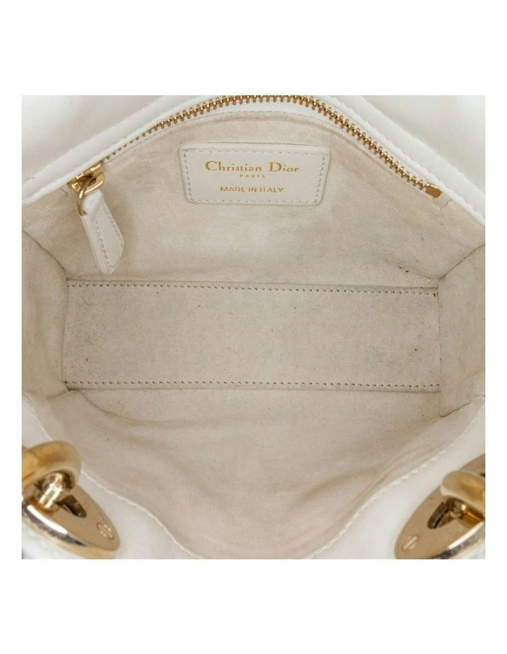 Mini Lambskin Quilted Shoulder Bag with Chain Strap Pre-Loved image 4