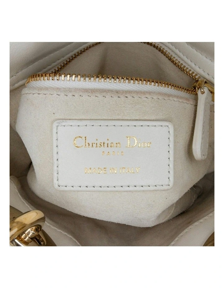 Mini Lambskin Quilted Shoulder Bag with Chain Strap Pre-Loved image 5