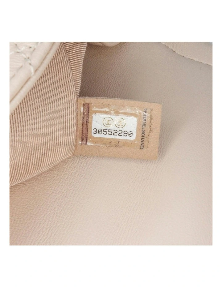 Quilted Lambskin Flap Bag with Chain Strap and CC Turn Lock Closure Pre-Loved image 6