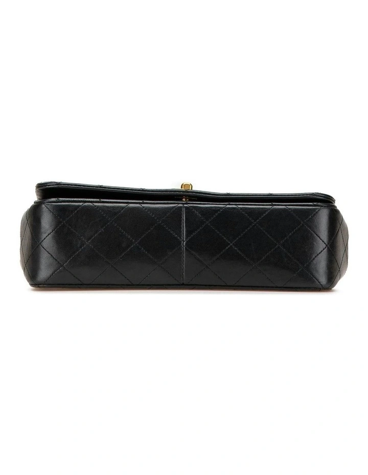 Quilted Lambskin Full Flap Crossbody Bag with Chain Strap Pre-Loved image 3