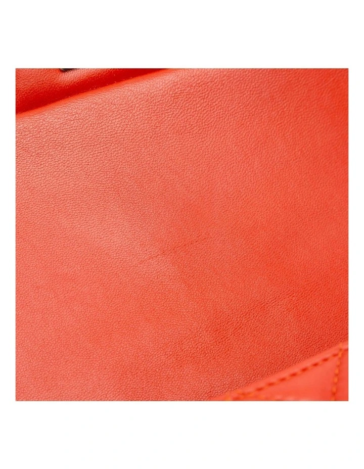 Mini Rectangular Classic Lambskin Single Flap Bag with Chain Shoulder Strap Pre-Loved image 7