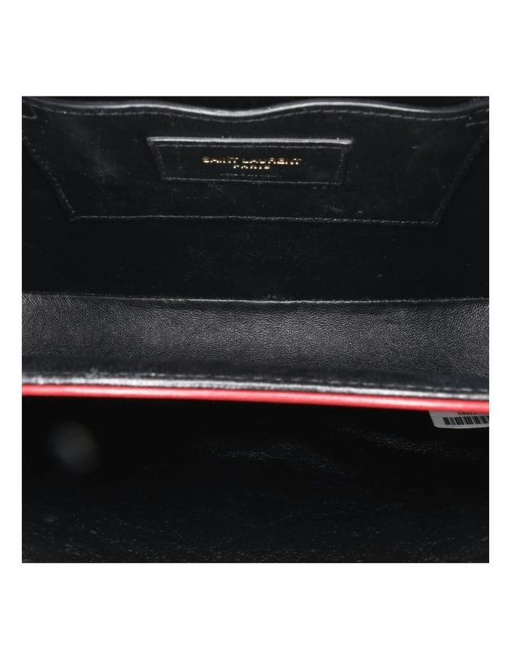 Medium Calfskin Solferino Satchel with Adjustable Strap and Clasp Closure Pre-Loved image 4