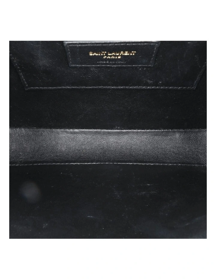 Medium Calfskin Solferino Satchel with Adjustable Strap and Clasp Closure Pre-Loved image 6