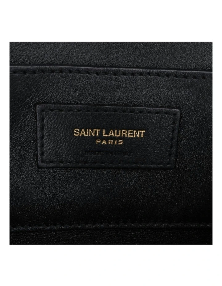 Medium Calfskin Solferino Satchel with Adjustable Strap and Clasp Closure Pre-Loved image 7