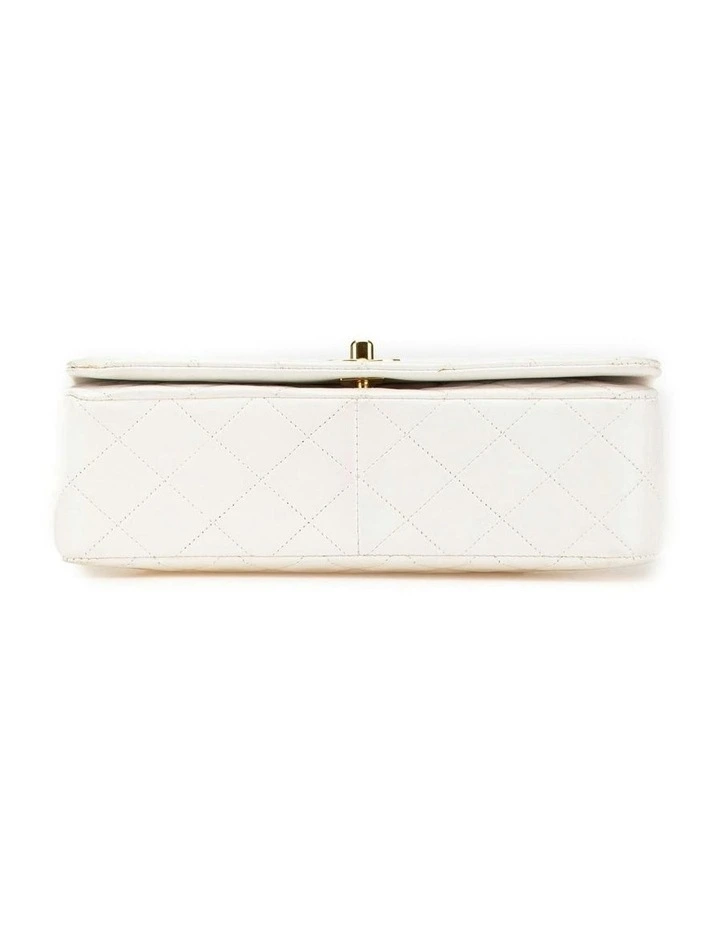 Quilted Lambskin Crossbody Bag with Chain Strap and CC Lock Pre-Loved image 3