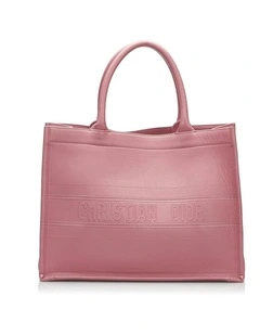 Embossed Leather Tote Bag Pre-Loved