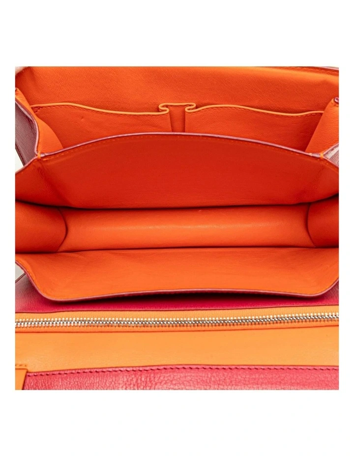 Classic Box Leather Pre-Loved Bag (Azura Fashion Group ABN 30 617 598 651) in Pink image 4