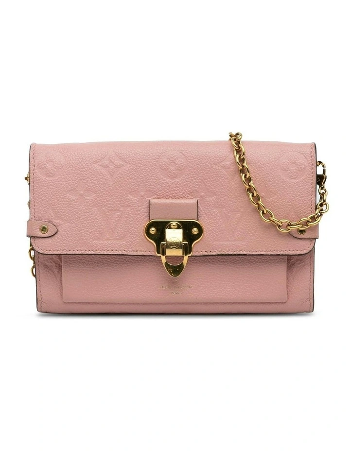 Vavin Wallet on Chain Leather Shoulder Bag in Pink image 1