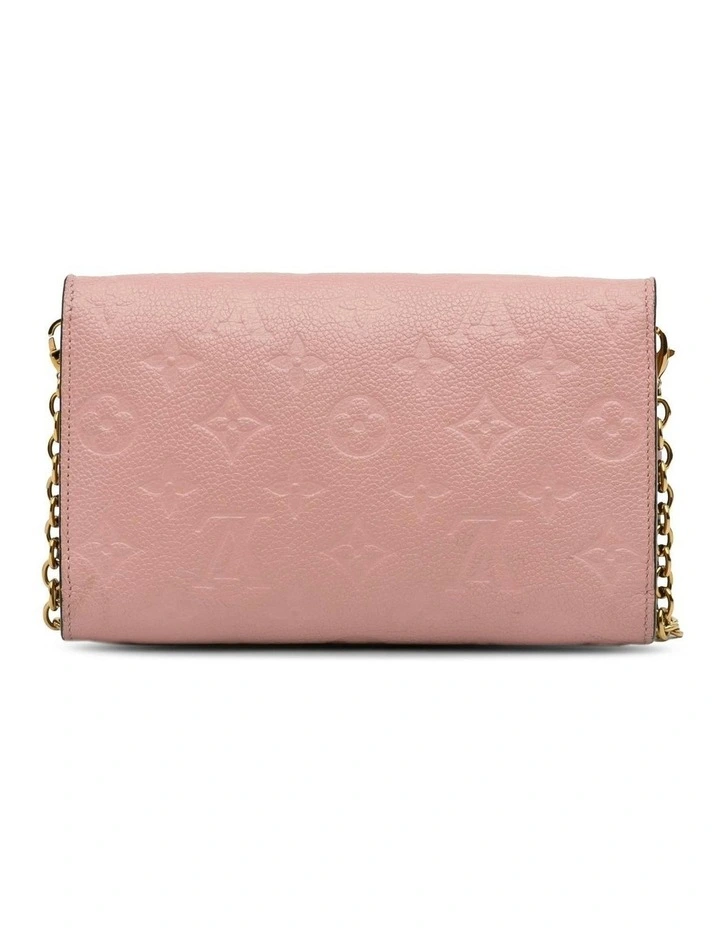 Vavin Wallet on Chain Leather Shoulder Bag in Pink image 3
