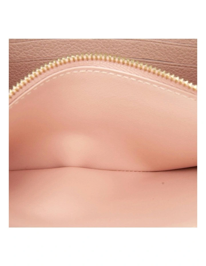 Vavin Wallet on Chain Leather Shoulder Bag in Pink image 7