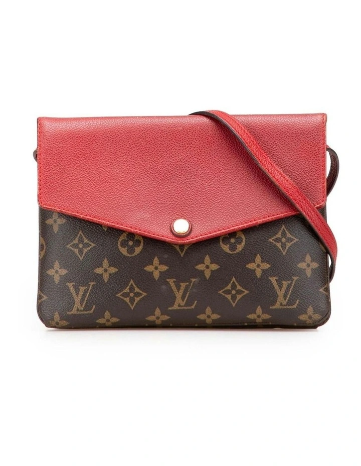 Leather Crossbody Bag With Snap Closure (Azura Fashion Group ABN 30 617 598 651) in Multi image 1