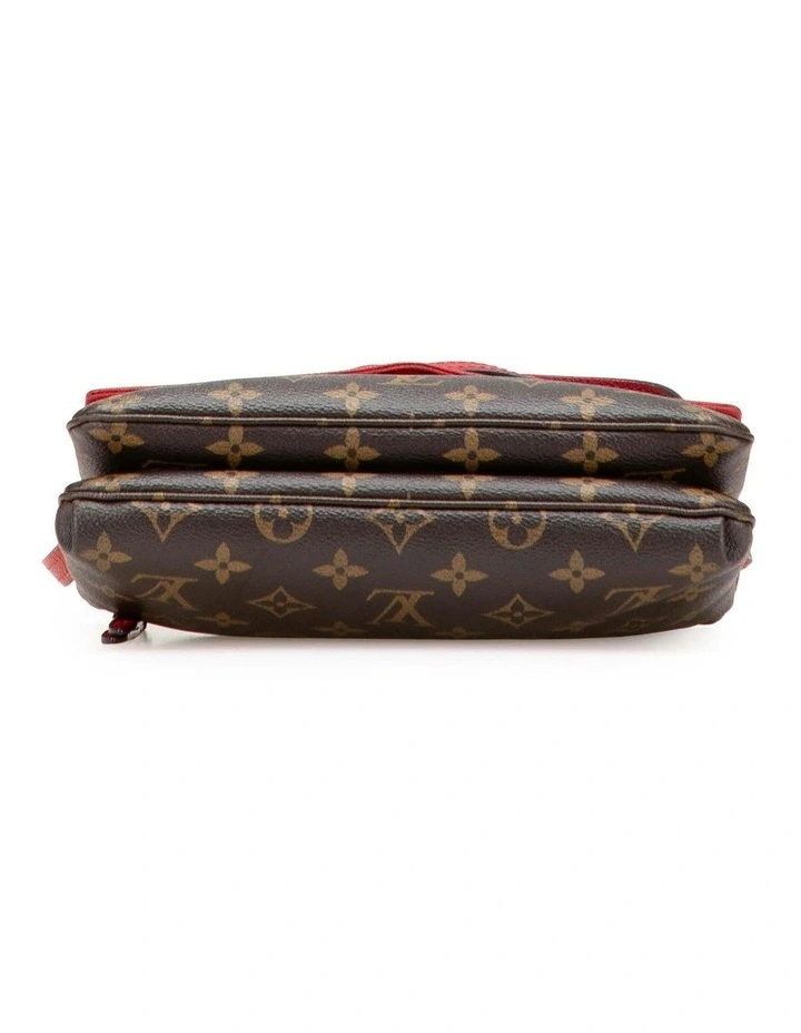 Leather Crossbody Bag With Snap Closure (Azura Fashion Group ABN 30 617 598 651) in Multi image 3