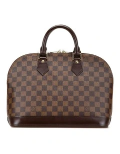 Louis Vuitton Alma PM Top Pre-Loved Handle Satchel Bag in Brown