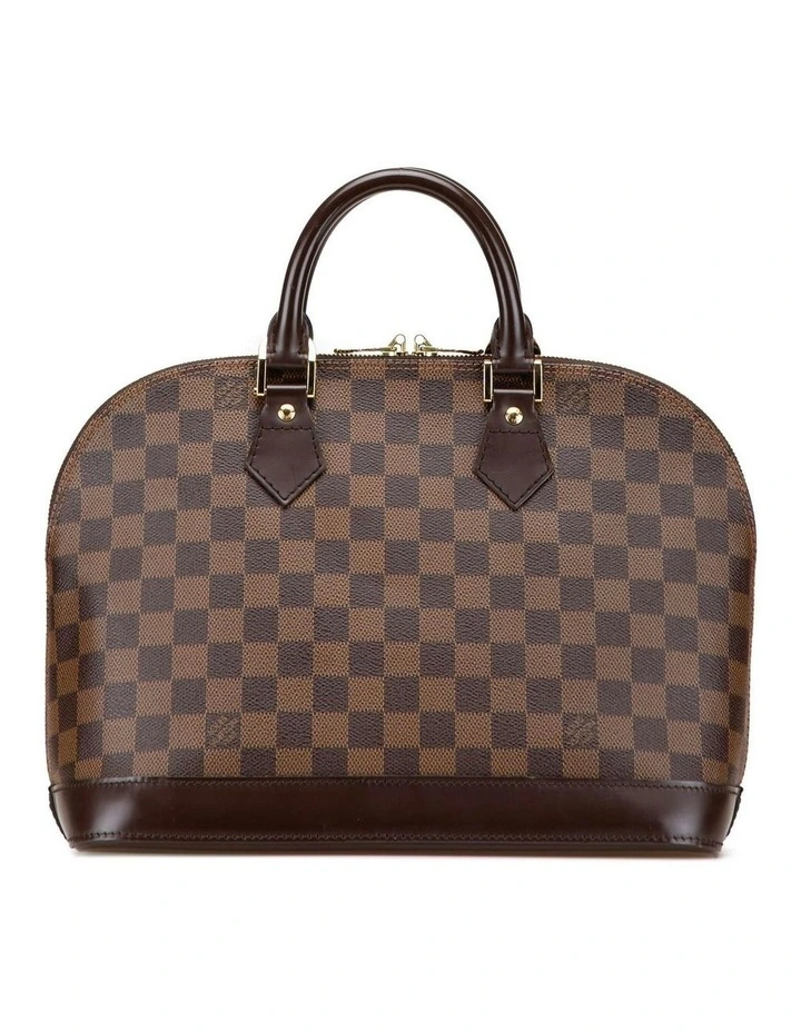 Louis Vuitton Alma PM Top Pre-Loved Handle Satchel Bag in Brown image 1